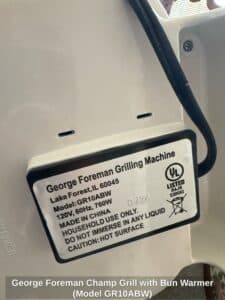 George-Foreman-Champ-Grill-with-Bun-Warmer-Model-GRABW-fourth-image