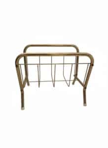 Hollywood-Regency-Faux-Bamboo-Magazine-Rack-third-image