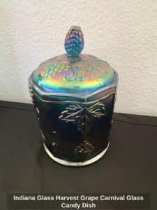 Indiana-Glass-Harvest-Grape-Carnival-Glass-Candy-Dish-third-image