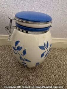 Inspirado-IDC-StoneLite-Hand-Painted-Canister