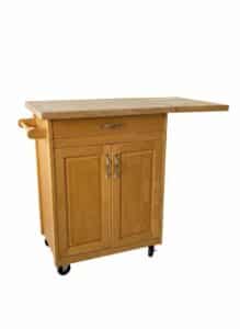 Kitchen-Cart-with-Drop-Leaf