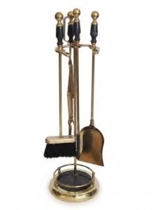 Mid-Century-Modern-Brass-and-Marble-Fireplace-Tool-Set
