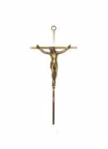 Mid-Century-Modern-Minimalist-Brass-Wall-Crucifix