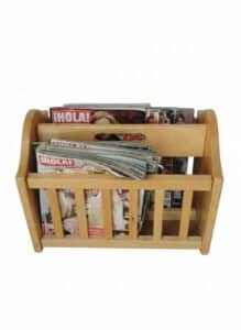 Mid-Century-Style-Wooden-Magazine-Rack