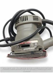 Porter-Cable-Model-or-Sheet-Finishing-Palm-Sander