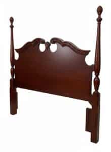 Queen-Anne-Style-Carved-Pineapple-Poster-Bed-Headboard-or-Footboard
