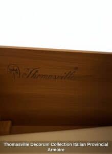 Thomasville-Decorum-Collection-Italian-Provincial-Armoire-second-image