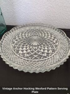 Vintage-Anchor-Hocking-Wexford-Pattern-Serving-Plate-second-image