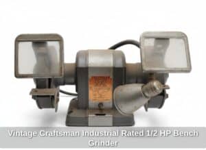 Vintage-Craftsman-Industrial-Rated-or-HP-Bench-Grinder