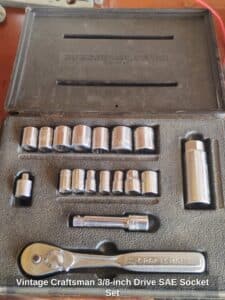 Vintage-Craftsman-or-inch-Drive-SAE-Socket-Set