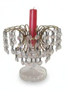 Vintage-Crystal-Prism-Candle-Holder