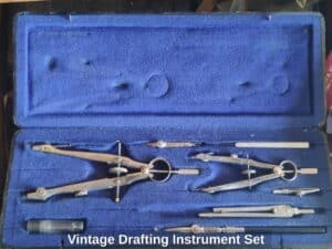Vintage-Drafting-Instrument-Set