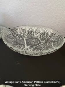 Vintage-Early-American-Pattern-Glass-EAPG-Serving-Plate-second-image