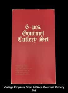 Vintage-Emperor-Steel-Piece-Gourmet-Cutlery-Set