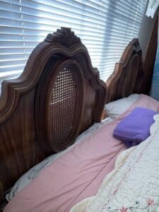 Vintage-French-Provincial-Style-Cane-Headboard-second-image