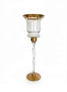 Vintage-Gold-Crystal-Candle-Holder