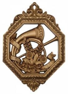 Vintage-Homco-Dart-Industries-Musical-Instrument-Wall-Plaque