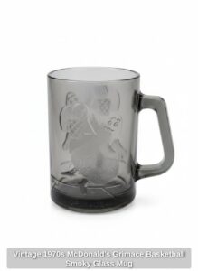 Vintage-s-McDonalds-Grimace-Basketball-Smoky-Glass-Mug