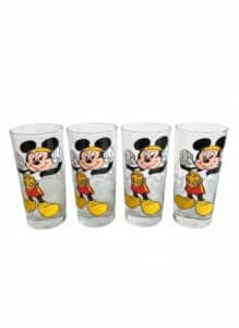 Vintage-s-Mickey-Mouse-The-Champ-Drinking-Glasses-second-image