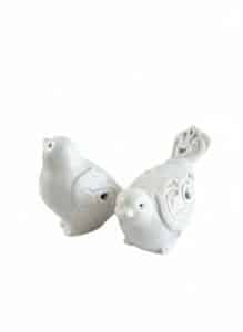 White-Ceramic-Bird-Decor
