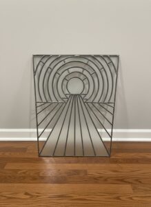 Art-Deco-Style-Geometric-Leaded-Glass-Panel