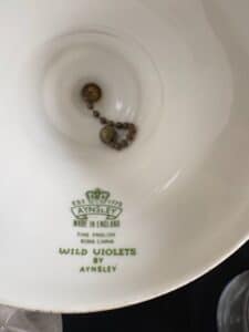 Aynsley-Wild-Violets-Bone-China-Bell-second-image