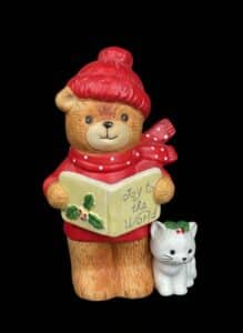 Enesco-Joy-to-the-World-Bear-and-Kitten-Figurine