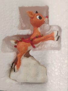Enesco-Rudolph-the-Red-Nosed-Reindeer-Clarice-Figurine