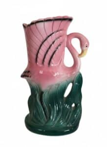 Five-and-Dime-Inc.-Flamingo-Pitcher-and-Mug-Set