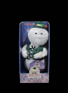 Gemmy-Rudolph-the-Red-Nosed-Reindeer-Sam-the-Snowman-Animated-Plush
