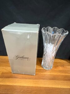Gorham-Lady-Anne-inch-Full-Lead-Crystal-Vase