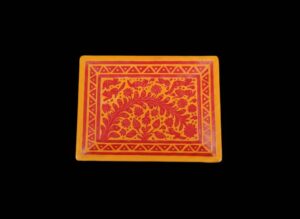 Hand-Painted-Papier-Mch-Decorative-Tray-with-Animal-and-Floral-Motifs