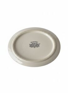 Home-Garden-Party-Veranda-Stoneware-Bean-Pot-with-Metal-Stand-third-image