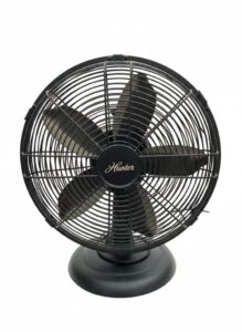 Hunter-Retro-Oscillating-Table-Fan-Inch-Speed-Onyx-Copper