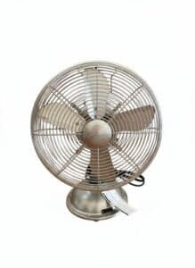 Hunter-Retro-Table-Fan-Brushed-Nickel