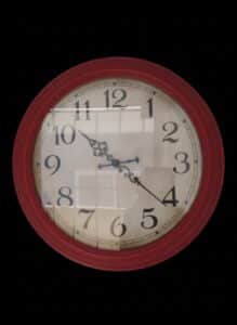 Infinity-Instruments-Retro-Wall-Clock