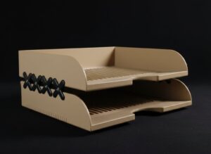 Kartell-Mario-Bellini-Habitable-Stacking-Letter-Tray