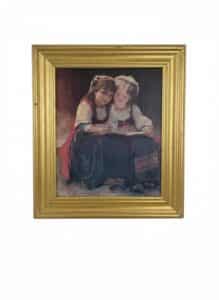 Lon-Bazile-Perrault-The-Sisters-Decorative-Print-third-image