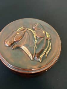 Mid-Century-Modern-Ceramic-Horse-Trinket-Box
