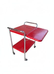 Mid-Century-Modern-Folding-Drop-Leaf-Service-Cart-third-image