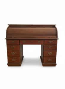 Mid-Century-Traditional-Roll-Top-Desk