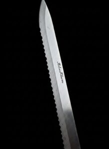 Nasco-Blue-Flower-Serrated-Bread-Knife-second-image