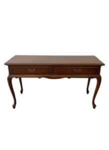 Queen-Anne-Style-Cherry-Console-Table
