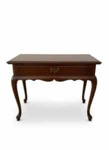 Queen-Anne-Style-Cherry-Console-Table-third-image