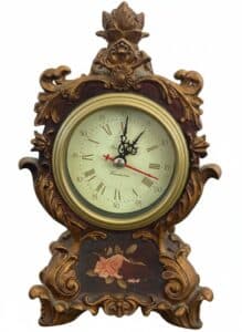 Richards-Winchester-Rococo-Style-Mantel-Clock-with-Floral-Motif-second-image