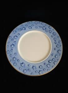 Sakura-Galaxy-Blue-Dinner-Plate-with-K-Gold-Stars