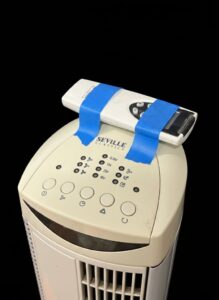Seville-Classics-UltraSlimline-Oscillating-Tower-Fan-with-Remote-second-image