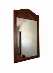 Traditional-Wooden-Wall-Mirror-with-Lattice-Frieze