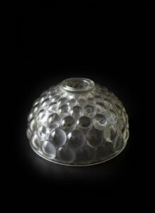 Vintage-Acorn-Shaped-Hobnail-Glass-Light-Shade