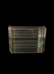 Vintage-Brass-and-Glass-Three-Tier-Display-Case-for-Miniatures-third-image